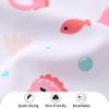 imageYOUNGER TREE Toddler Baby Girl Swimsuit Infant One Piece Bathing Suits with Hat Newborn Summer Beach SwimwearSeahorse