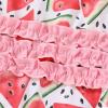 imageYOUNGER TREE Toddler Baby Girl Swimsuit Infant One Piece Bathing Suits with Hat Newborn Summer Beach SwimwearWatermelon