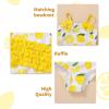 imageYOUNGER TREE Toddler Baby Girl Swimsuit Infant One Piece Bathing Suits with Hat Newborn Summer Beach SwimwearYellow Lemon