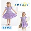 imageYOUNGER TREE Toddler Dress Baby Girl Summer Clothes Ruffle Sleeve Floral Smock Beach Boho Dresses Sundress Purple 1218 Months
