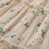 imageYOUNGER TREE Toddler Girl Dress Kids Sleeveless Ruffle Dresses for Girls Summer Outfits Beach SundressApricot Ruffles Flowers