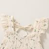 imageYOUNGER TREE Toddler Girl Dress Kids Sleeveless Ruffle Dresses for Girls Summer Outfits Beach SundressBeige
