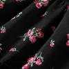 imageYOUNGER TREE Toddler Girl Dress Kids Sleeveless Ruffle Dresses for Girls Summer Outfits Beach SundressBlack Flower