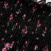 imageYOUNGER TREE Toddler Girl Dress Kids Sleeveless Ruffle Dresses for Girls Summer Outfits Beach SundressBlack Flower