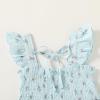 imageYOUNGER TREE Toddler Girl Dress Kids Sleeveless Ruffle Dresses for Girls Summer Outfits Beach SundressBlue and Purple Bows
