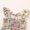 imageYOUNGER TREE Toddler Girl Dress Kids Sleeveless Ruffle Dresses for Girls Summer Outfits Beach SundressFloral