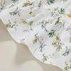 imageYOUNGER TREE Toddler Girl Dress Kids Sleeveless Ruffle Dresses for Girls Summer Outfits Beach SundressGreen Floral
