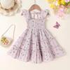 imageYOUNGER TREE Toddler Girl Dress Kids Sleeveless Ruffle Dresses for Girls Summer Outfits Beach SundressLight Purple1