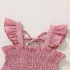 imageYOUNGER TREE Toddler Girl Dress Kids Sleeveless Ruffle Dresses for Girls Summer Outfits Beach SundressPeach