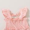 imageYOUNGER TREE Toddler Girl Dress Kids Sleeveless Ruffle Dresses for Girls Summer Outfits Beach SundressPeach Pink