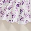 imageYOUNGER TREE Toddler Girl Dress Kids Sleeveless Ruffle Dresses for Girls Summer Outfits Beach SundressPurple Floral
