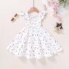 imageYOUNGER TREE Toddler Girl Dress Kids Sleeveless Ruffle Dresses for Girls Summer Outfits Beach SundressRed Floral