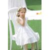 imageYOUNGER TREE Toddler Girl Dress Kids Sleeveless Ruffle Dresses for Girls Summer Outfits Beach SundressWhite