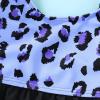 imageYOUNGER TREE Toddler Swimsuit Girl 2Pieces Leopard Bathing Suits Halter Top Bikini Bottoms Swimming Suit Kids Beach SwimwearBlue Leopard