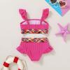 imageYOUNGER TREE Toddler Swimsuit Girl 2Pieces Leopard Bathing Suits Halter Top Bikini Bottoms Swimming Suit Kids Beach SwimwearPinkboho Patterns