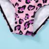 imageYOUNGER TREE Toddler Swimsuit Girl 2Pieces Leopard Bathing Suits Halter Top Bikini Bottoms Swimming Suit Kids Beach SwimwearPurple Leopard