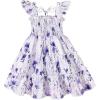Purple Floral Dress