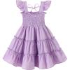 Purple Ruffles Sundress