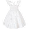 imageYOUNGER TREE Toddler Girl Dress Kids Sleeveless Ruffle Dresses for Girls Summer Outfits Beach SundressWhite