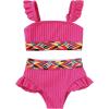imageYOUNGER TREE Toddler Swimsuit Girl 2Pieces Leopard Bathing Suits Halter Top Bikini Bottoms Swimming Suit Kids Beach SwimwearPinkboho Patterns