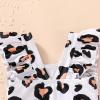 imageInfant Baby Girls Swimsuit Toddler OnePiece Plaid Swimwear Beach Bikini Leopard Ruffles Bathing Suit OutfitsLeopard