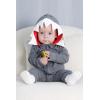 imageYOUNGER TREE Baby Boys Girls Cotton Rompers LongSleeve Jumpsuit Bodysuit Fall Winter Clothes for 024 Months InfantGray Shark Romper