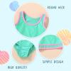 imageYOUNGER TREE Girls Swimsuit Sleeveless Tankini 2 Piece Bikini Sets Beach Sport Bathing Suit for Toddler Kids GirlMint Green