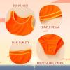 imageYOUNGER TREE Girls Swimsuit Sleeveless Tankini 2 Piece Bikini Sets Beach Sport Bathing Suit for Toddler Kids GirlOrange