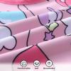 imageYOUNGER TREE Infant Baby Girls Swimsuit Long Sleeve Swimsuits One Piece Swimsuit Solid Color Bathing Suit with Hat UPF 50Pink Edged Unicorn