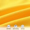 imageYOUNGER TREE Infant Baby Girls Swimsuit Long Sleeve Swimsuits One Piece Swimsuit Solid Color Bathing Suit with Hat UPF 50Yellow
