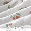 imageYOUNGER TREE Newborn Baby Girl Clothes Ruffle Sleeve Rompers Infant Backless Floral Jumpsuit Summer Outfits with HeadbandWhite Red Floral