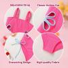 imageGirls Swimsuit One Piece Bathing Suit Adjustable Straps Solid Color Cut Out Butterfly Girls Swimwear for 714YPink