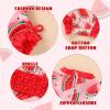 imageInfant Baby Swimsuit Girl Long Sleeve UPF 50 Sun Protection OnePiece Rash Guard with Hat Zipper Bathing SuitWatermelon