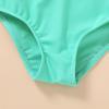 imageYOUNGER TREE Toddler Girl One Piece Swimsuit Color Block Stripe Swimwear Summer Beach Bathing Suit 12M5TPink Orange Green