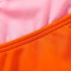imageYOUNGER TREE Toddler Girl One Piece Swimsuit Color Block Stripe Swimwear Summer Beach Bathing Suit 12M5TPink Orange Green