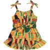 imageYOUNGER TREE African Baby Clothes Girl Dashiki Ankara Outfit SetHalter Romper