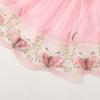 imageNewborn Baby Girls My 1st Birthday Dress Infant Shiny Printed Sequin Bowknot Tutu Princess DressPink Butterfly