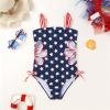 imageGirls Swimsuit One Piece Bathing Suit Adjustable Straps Solid Color Cut Out Butterfly Girls Swimwear for 714YIndependence Day