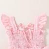 imageYOUNGER TREE Toddler Dress Baby Girls Cotton Ruffle Sleeveless Summer Dresses Kids Boho Beach Casual SundressLight Pink Dress