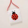 imageYOUNGER TREE Toddler Baby Girl Clothes Ruffle Sleeveless Strap Dress Tank Shorts Set Summer Outfits With BagRed Ladybug