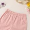 imageYOUNGER TREE Toddler Baby Girl Clothes Watermelon Summer Outfits Kids Sleeve TShirt Tops Shorts SetsSmiley Face Flower