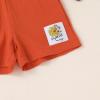 imageYOUNGER TREE Toddler Baby Girl Clothes Watermelon Summer Outfits Kids Sleeve TShirt Tops Shorts SetsSunflower and Butterfly