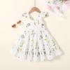 imageKids Toddler Baby Girls Rainbow Dress Princess Sleeveless Beach Butterfly SundressFlower