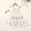 imageKids Toddler Baby Girls Rainbow Dress Princess Sleeveless Beach Butterfly SundressFlower