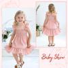 imageYOUNGER TREE Toddler Dress Girls Summer Ruffle Sleeveless Smocked Dresses Kids Beach Casual SundressPink