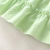 imageYOUNGER TREE Toddler Girl Dress Baby Girls Summer Clothes Ruffle Sleeve Floral Smock Beach Boho Dresses SundressGreen