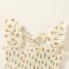 imageYOUNGER TREE Toddler Girl Dress Baby Girls Summer Clothes Ruffle Sleeve Floral Smock Beach Boho Dresses SundressLittle Floral