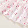 imageYOUNGER TREE Toddler Girl Dress Baby Girls Summer Clothes Ruffle Sleeve Floral Smock Beach Boho Dresses SundressPink Floral