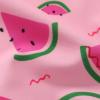 imageYOUNGER TREE Toddler Girl One Piece Swimsuit Color Block Stripe Swimwear Summer Beach Bathing Suit 12M5TWatermelon