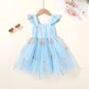 imageYOUNGER TREE Toddler Girl Tutu Dress Tulle Summer Dresses Party Princess Sundress for 16YFairy Blue Flowers